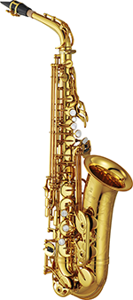 yamaha professional saxophone unlacquered