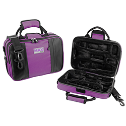 Purple clarinet case